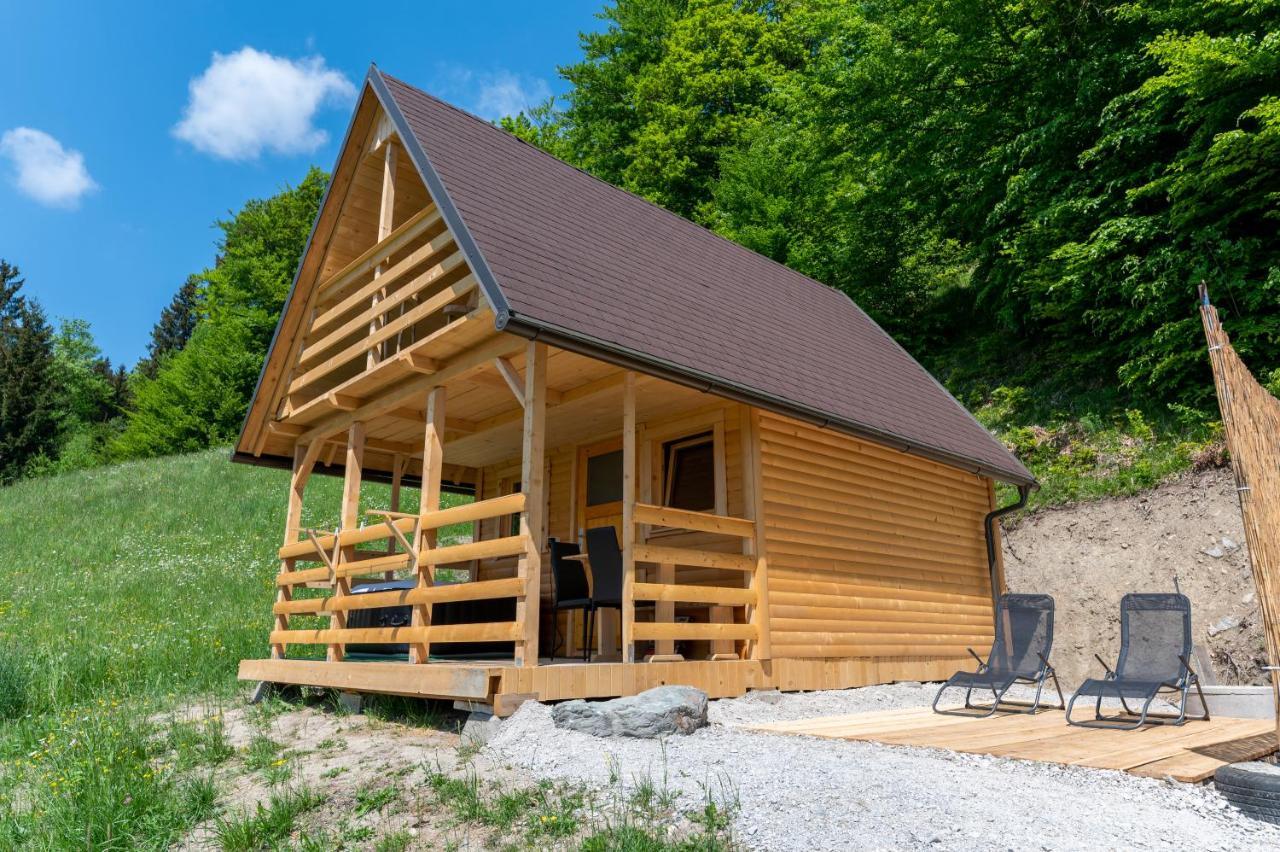 Вилла Glamping Laze Гореня Вас Экстерьер фото