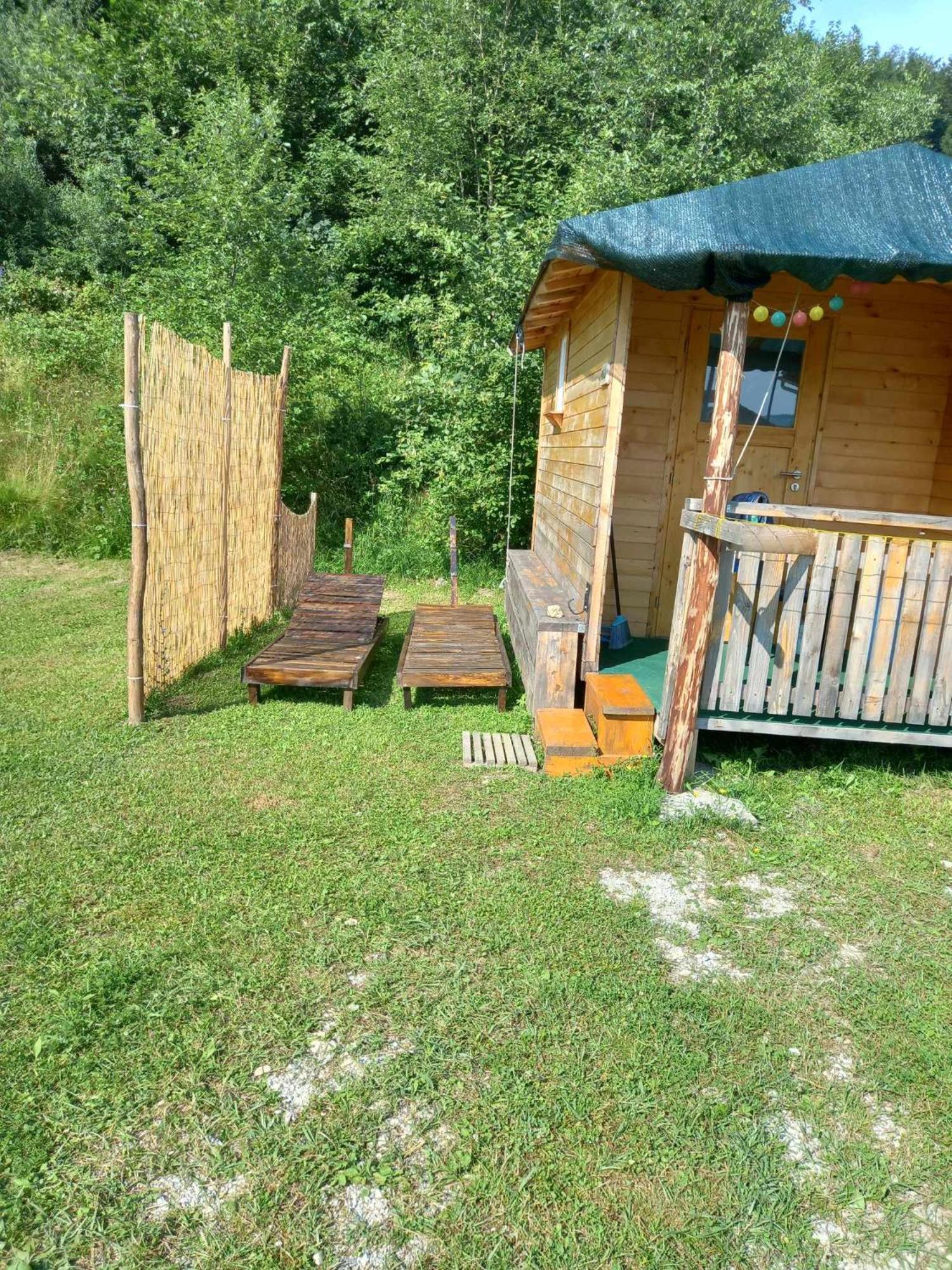 Вилла Glamping Laze Гореня Вас Экстерьер фото